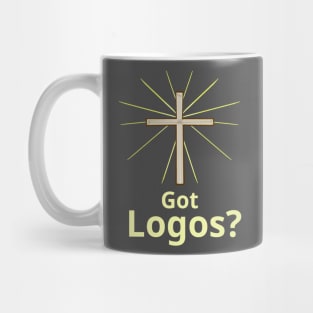 Got Logos? Greek Christian Gospel Witness w/ Cross Mug